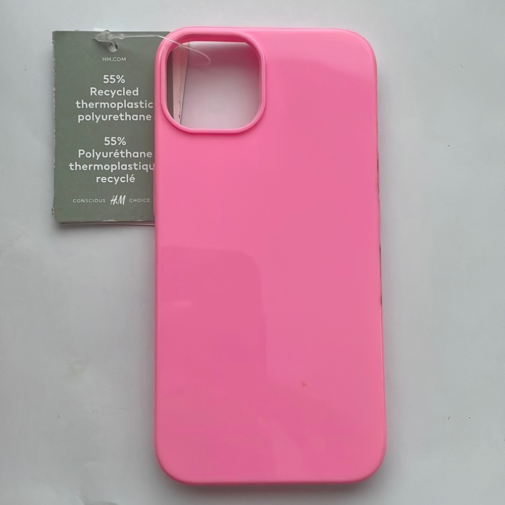 H&M iPhone 13 case Pink *bNWT thermoplastic polyurethane case